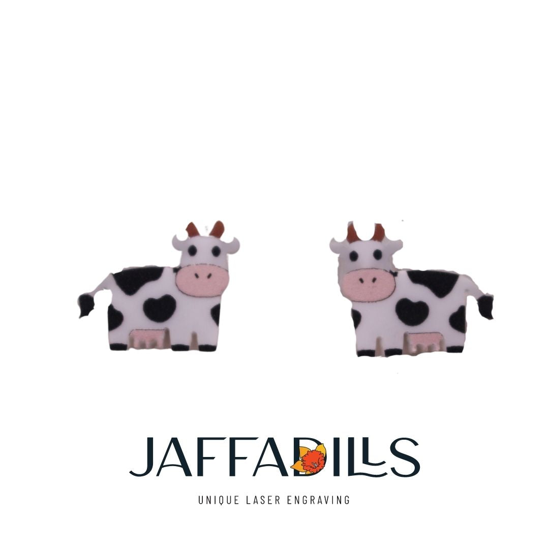 Mary Moo Cow Stud Earring