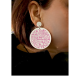 FUCK fuck it - Dangle Earrings