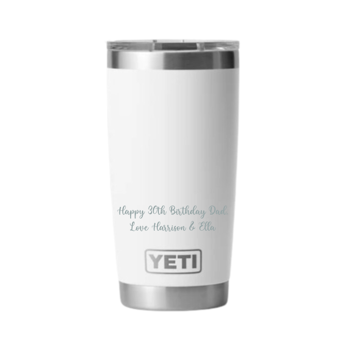 BYO YETI® RAMBLER 20OZ(2950ML) TUMBLER